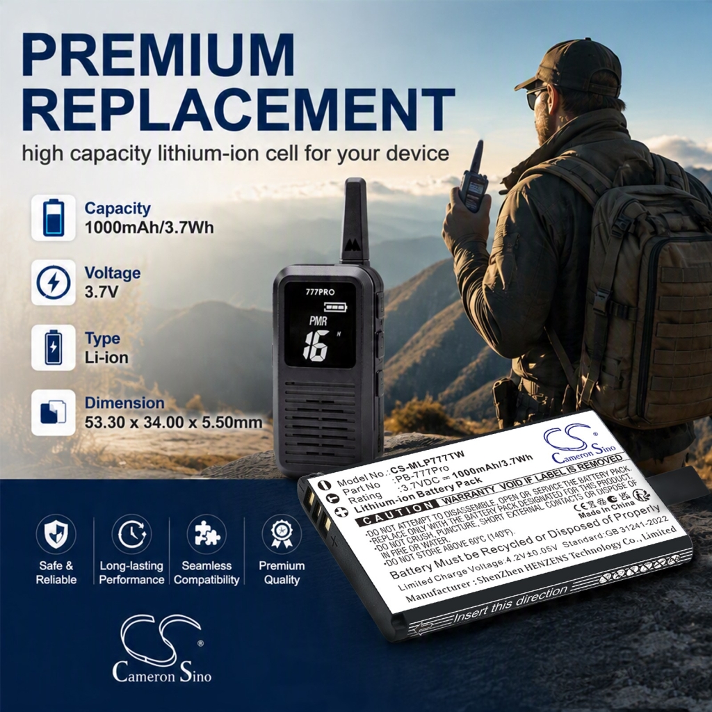 Battery compatible with Midland