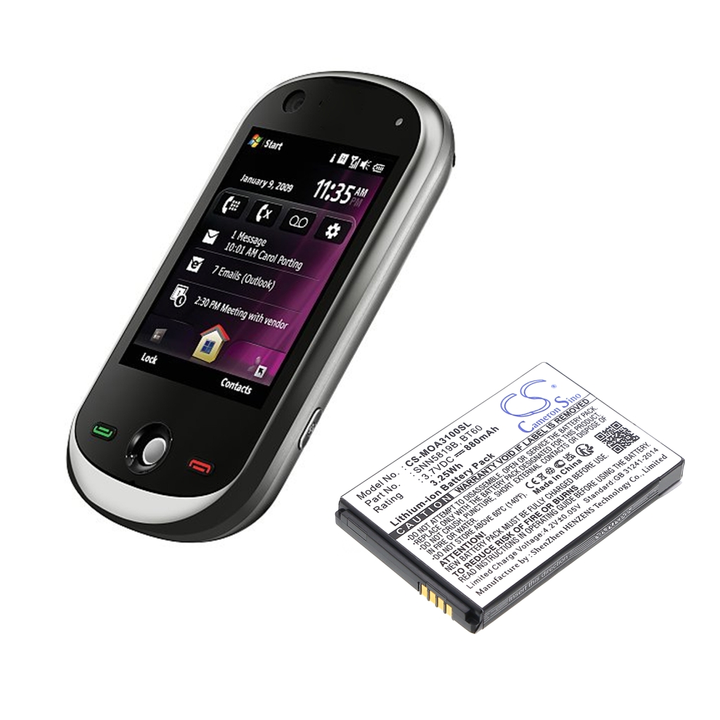 Motorola Walkie-Talkie Akkus CS-MOA3100SL