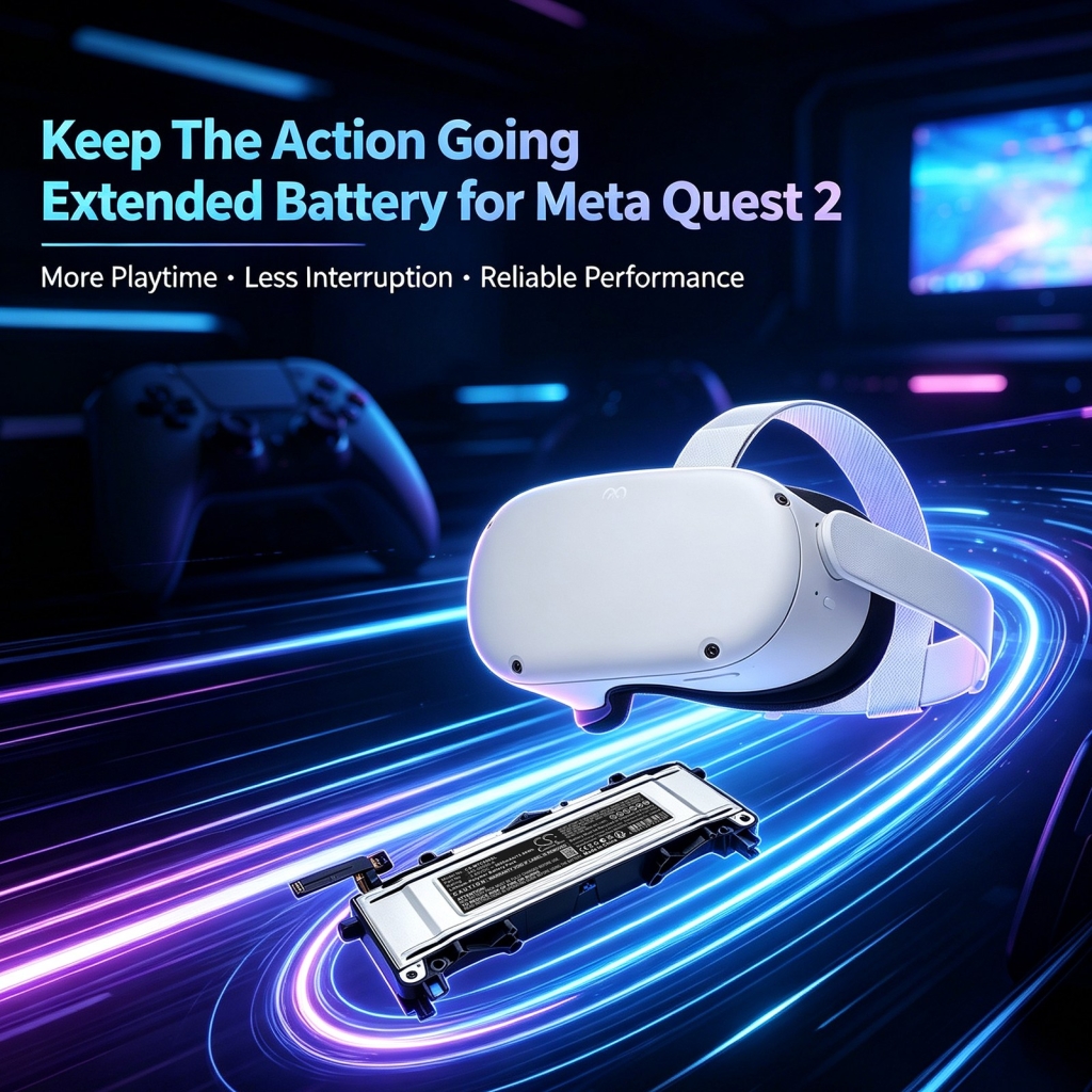Battery compatible with VR battery