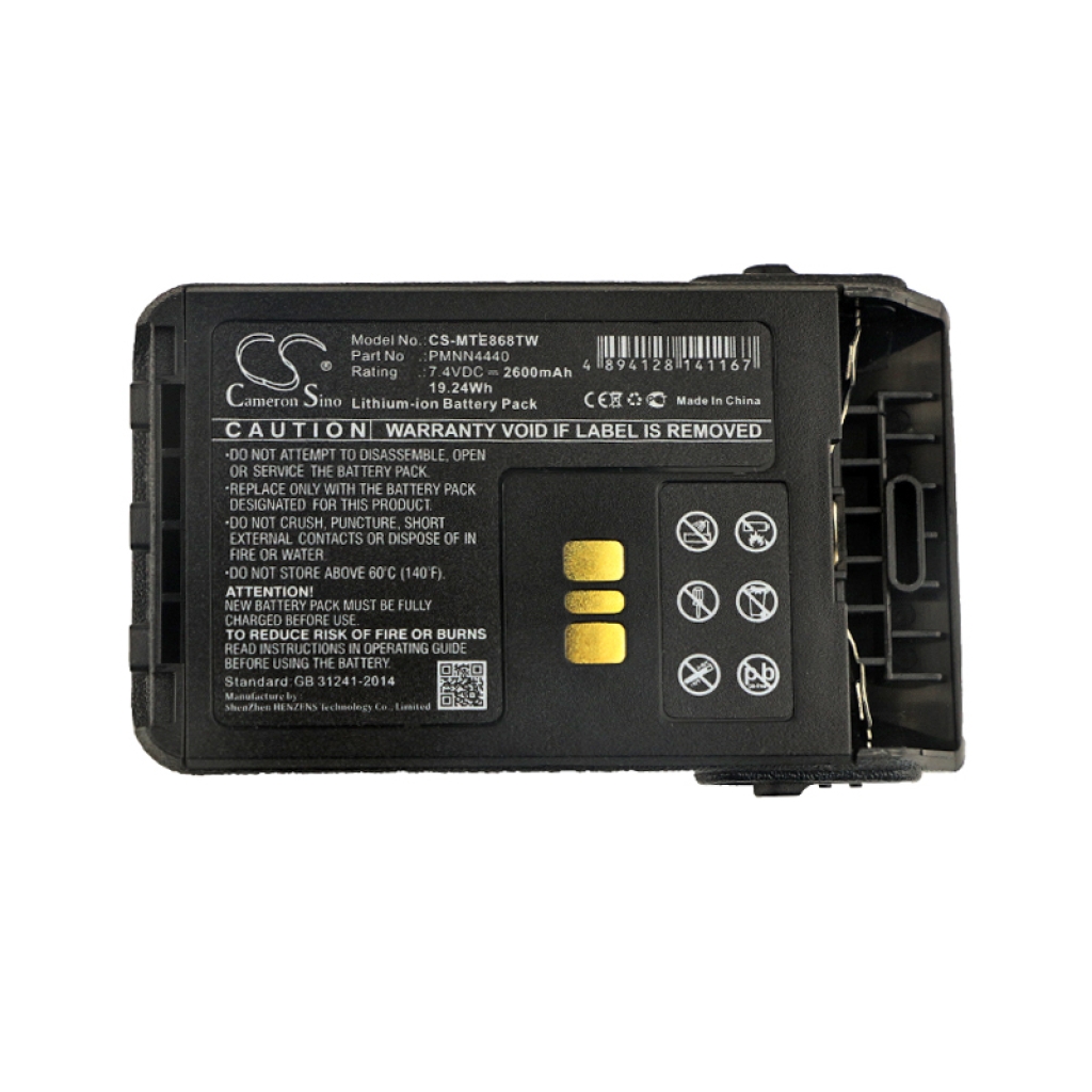 Walkie-Talkie Akkus Motorola CS-MTE868TW