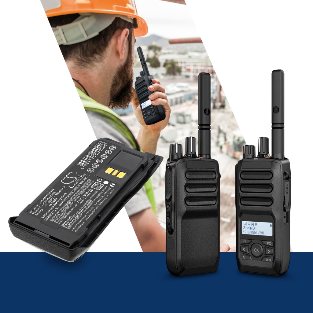 Walkie-Talkie Akkus Motorola CS-MTR500TX