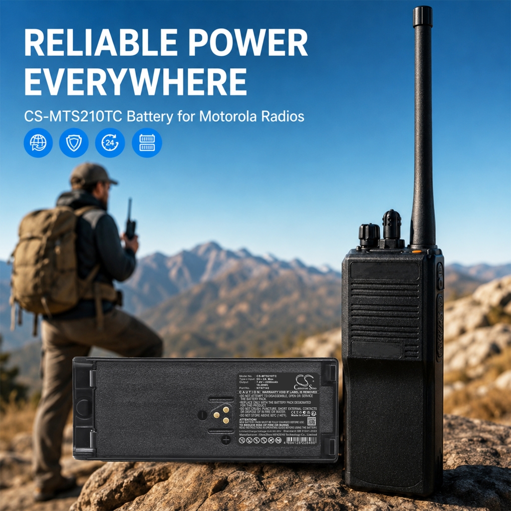 Akku kompatibel mit Motorola CS-MTS210TC