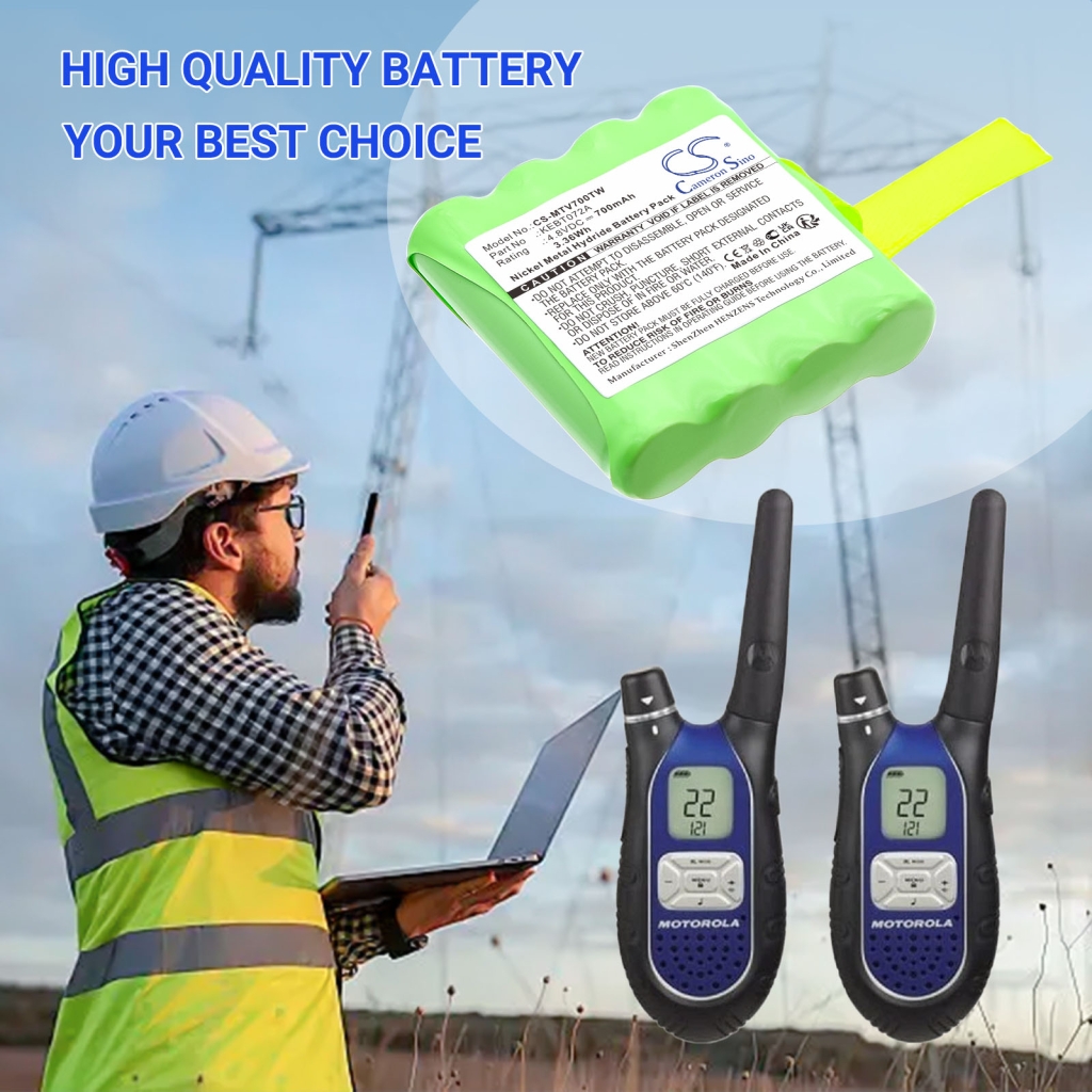 Two-Way Radio Battery Motorola CS-MTV700TW