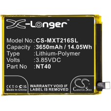 Compatible battery replacement for Motorola NT40
