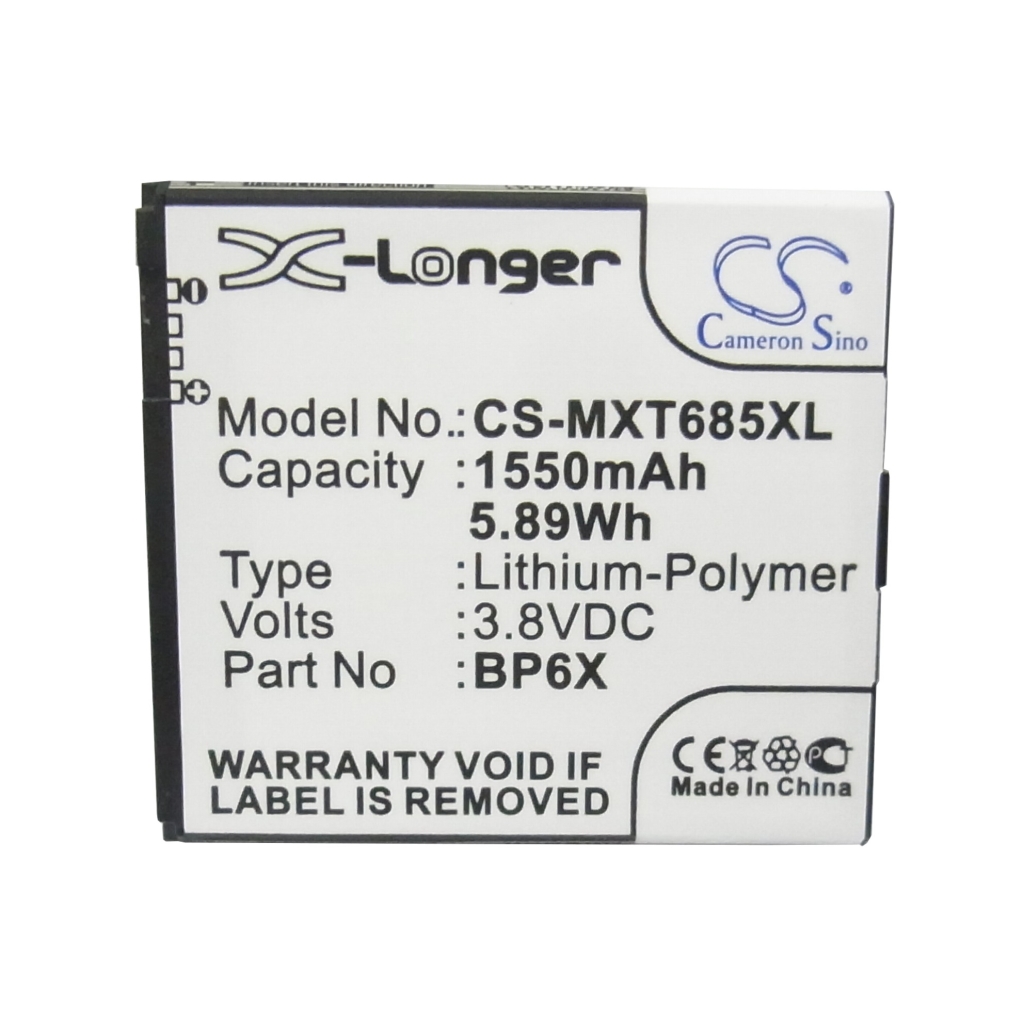 Mobile Phone Battery Motorola CS-MXT685XL