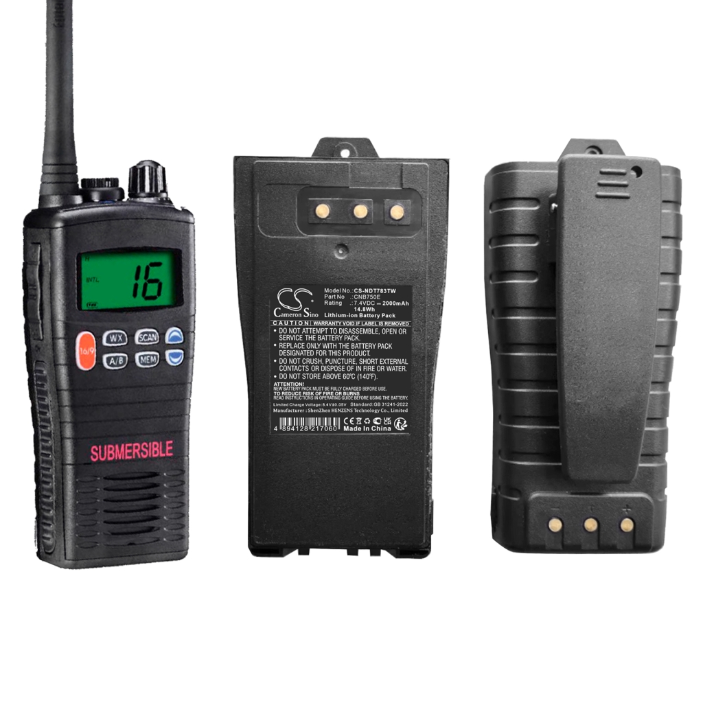 Two-Way Radio Battery Entel CS-NDT783TW