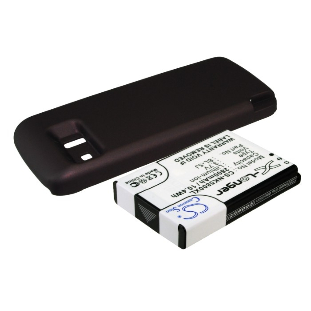 Akku kompatibel mit Nokia CS-NK5800XL