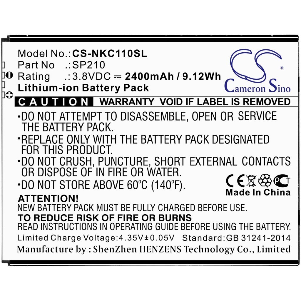 Handy Akkus Nokia CS-NKC110SL