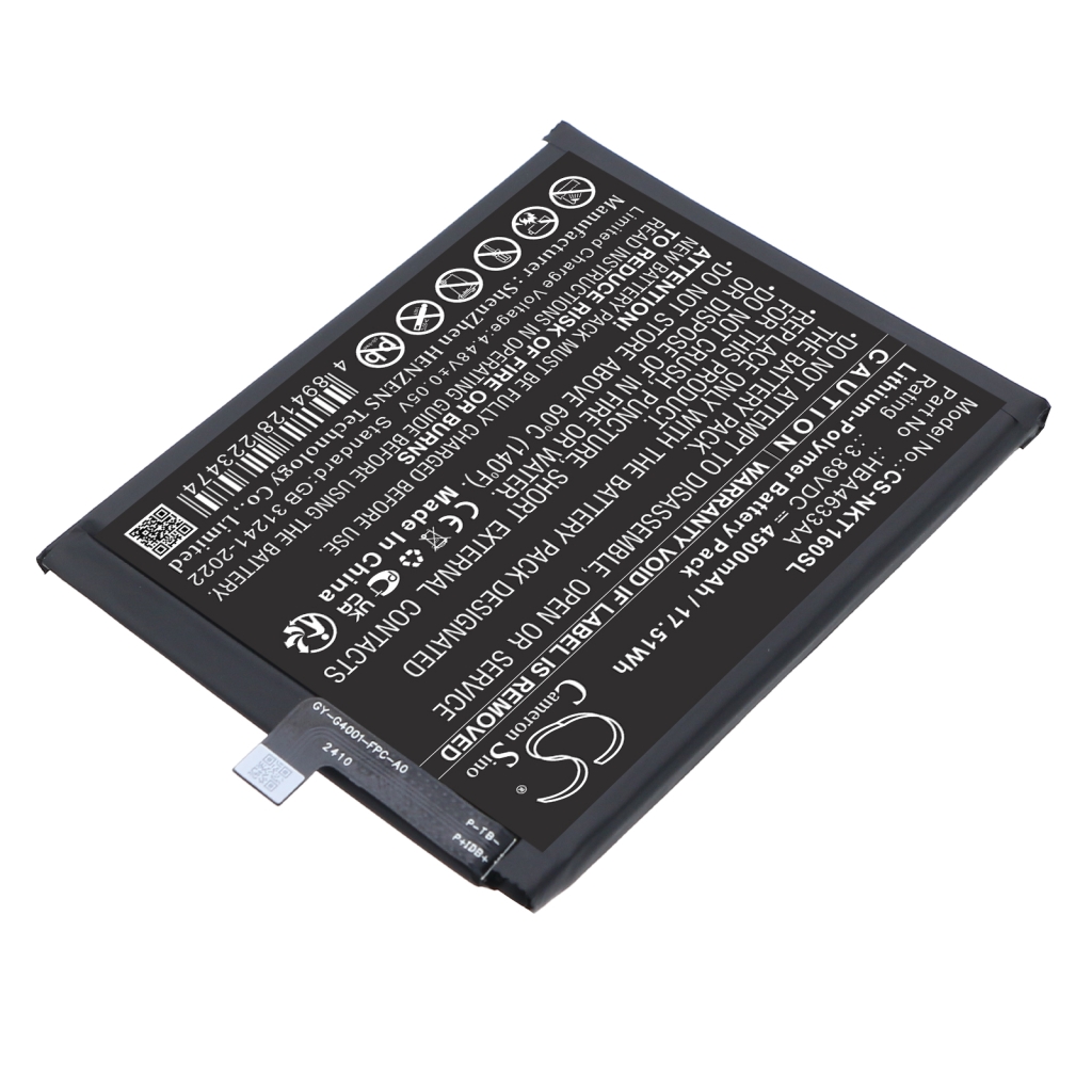 Mobile Phone Battery Hmd CS-NKT160SL