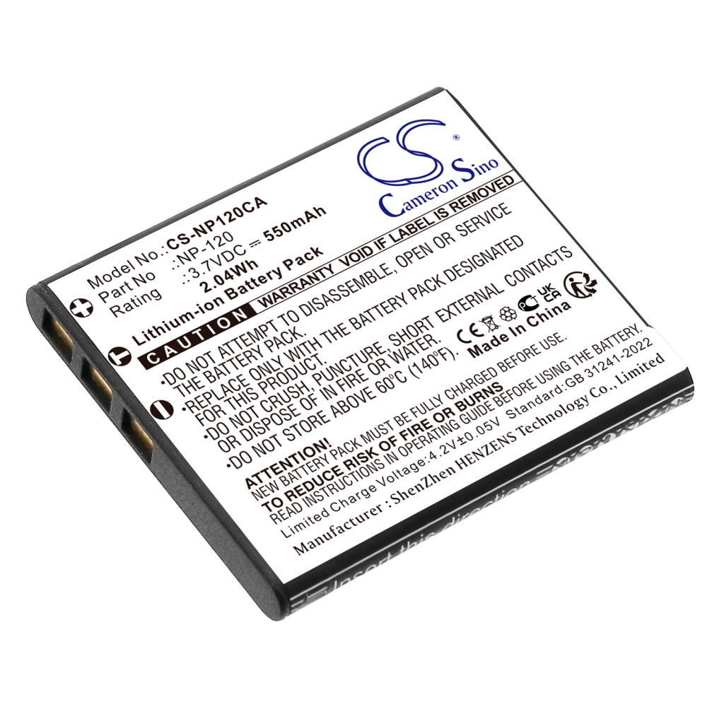 Battery Replaces NP-120DBA