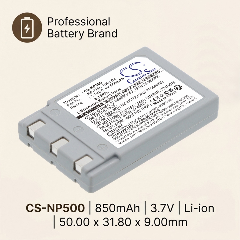 Battery for KONICA Revio KD-420Z