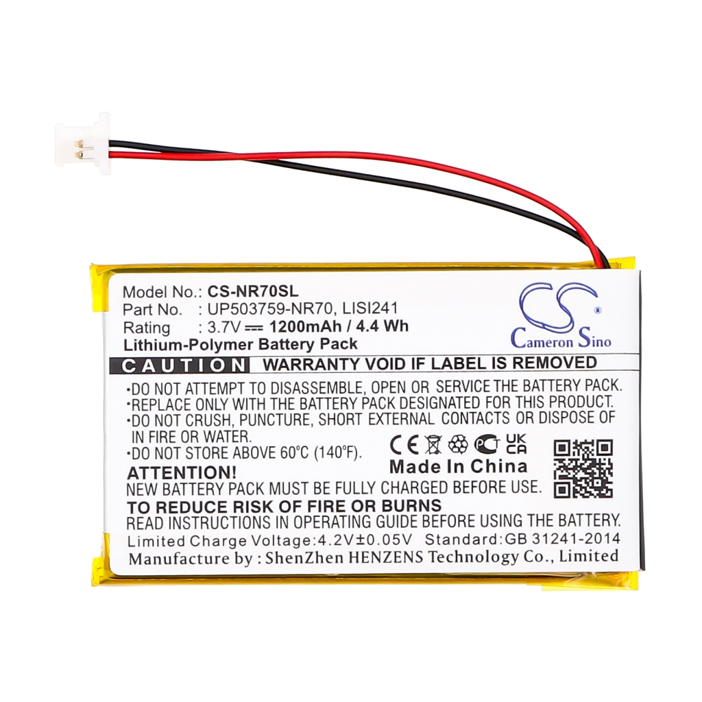 Compatible battery replacement for Sony LISI241