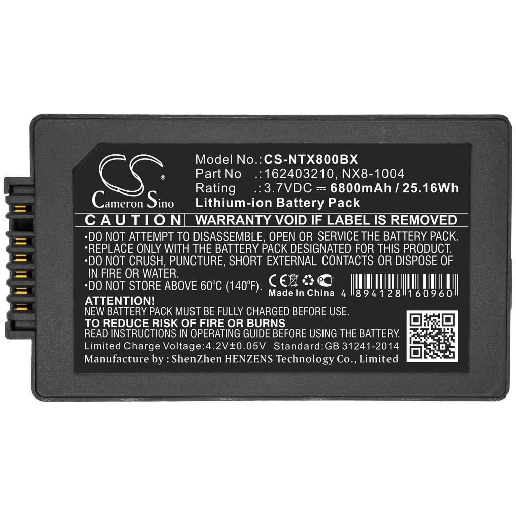 BarCode, Scanner Battery Point mobile CS-NTX800BX