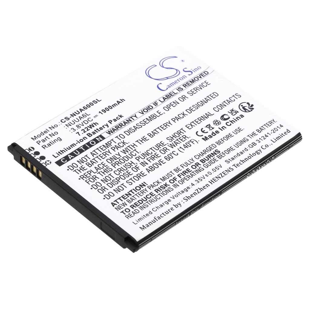 Handy Akkus Nuu CS-NUA600SL