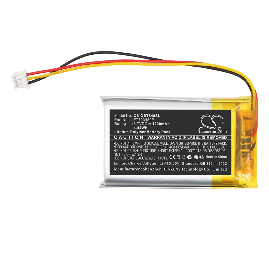 Akku kompatibel mit Orion CS-OBT840SL
