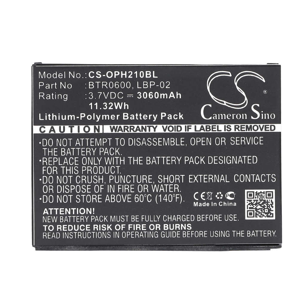 Akku kompatibel mit Opticon CS-OPH210BL