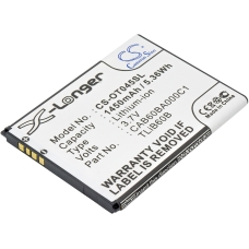 Kompatibler Ersatzakku für TCL CAB60B0001C1,CAB60B000C1,CAB60BA000C1,TLIB60B