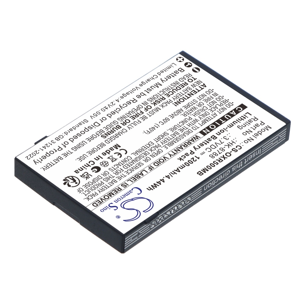 Akkus  kompatibel mit Infant Optics DXR-5 DXR-5 CS-OXR500MB