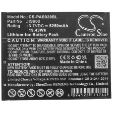 Kompatibler Ersatzakku für Pax IS900