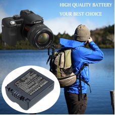 Compatible battery replacement for Panasonic BP-DC5 J,BP-DC5 U,BP-DC5-E,CGA-S006,CGA-S006E...