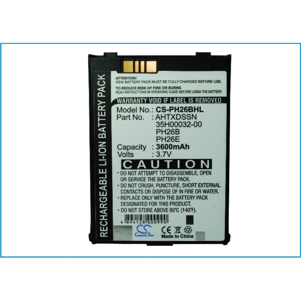 Battery compatible with O2