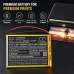 Akku für Polaroid MIDB944PXE