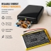 Akku für Polaroid MIDB944PXE