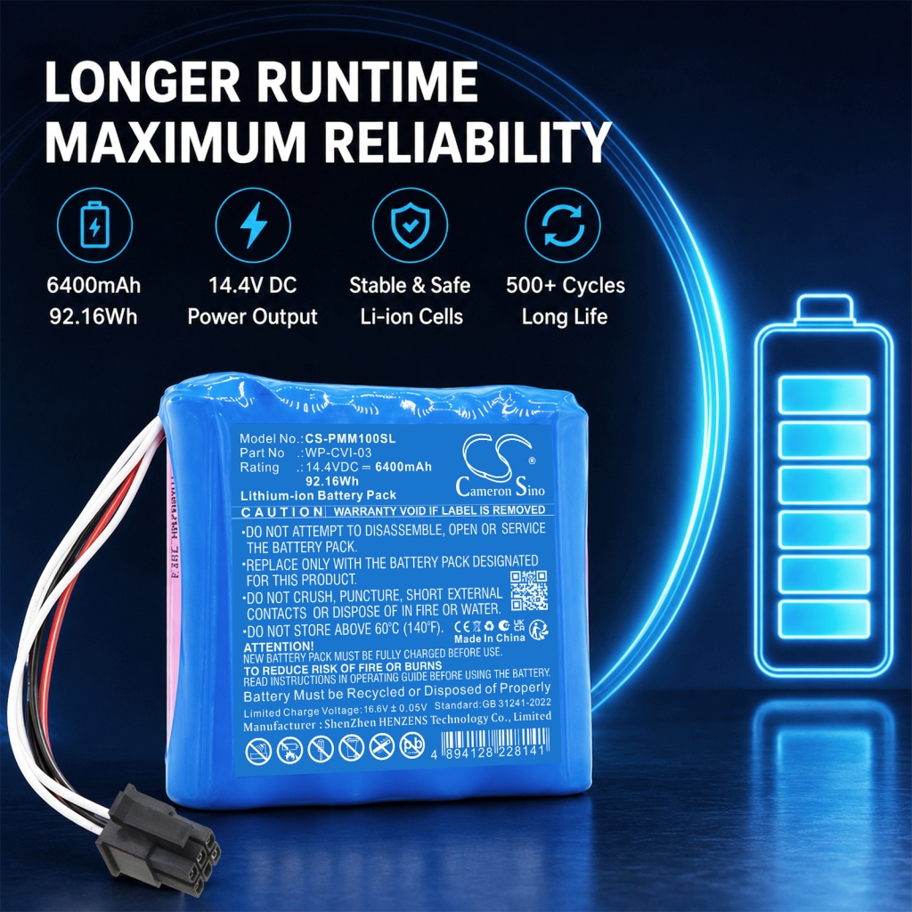 Battery for Particle Measuring Systems Minicapt 100