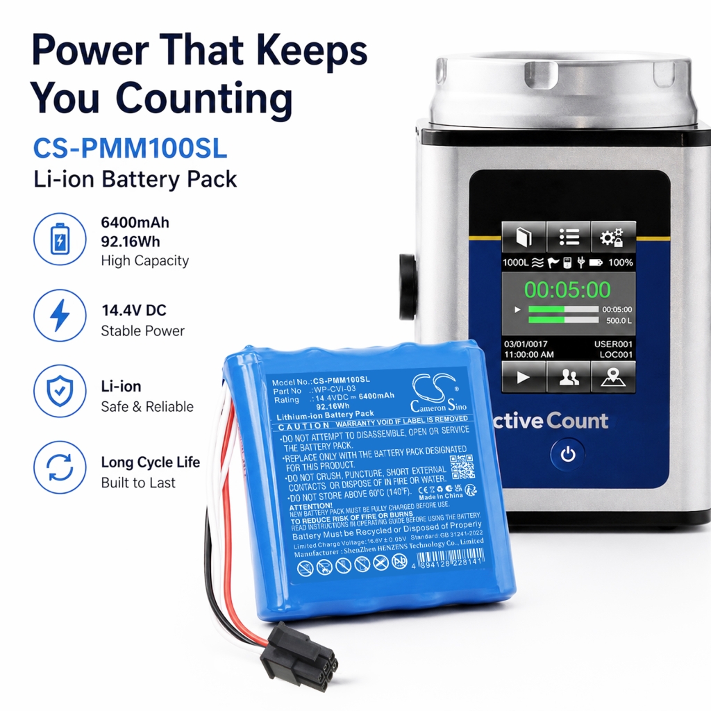 Battery for Particle Measuring Systems Minicapt 100