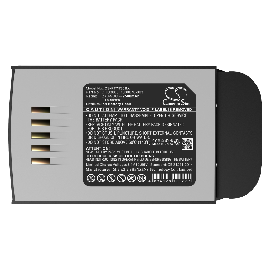 Battery compatible with TEKLOGIX