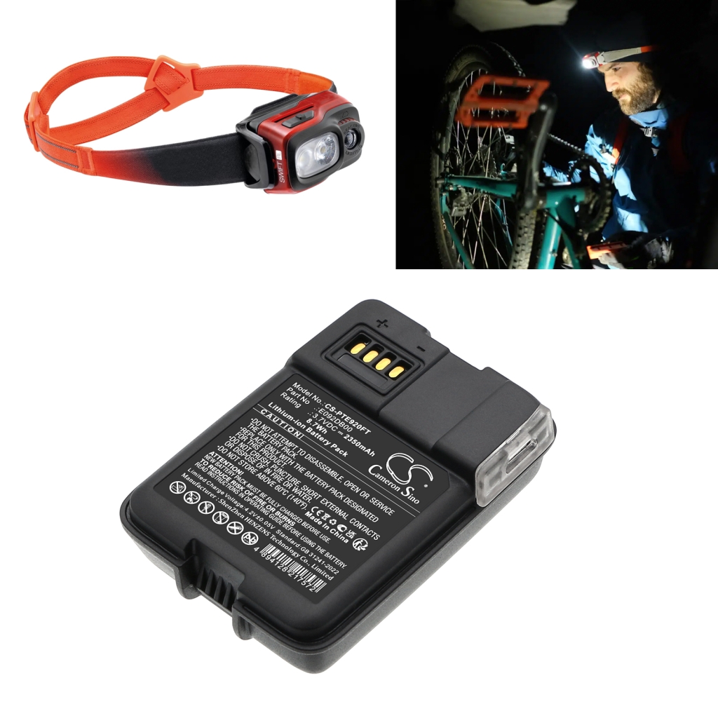 Lichtsystem Akkus Petzl CS-PTE920FT