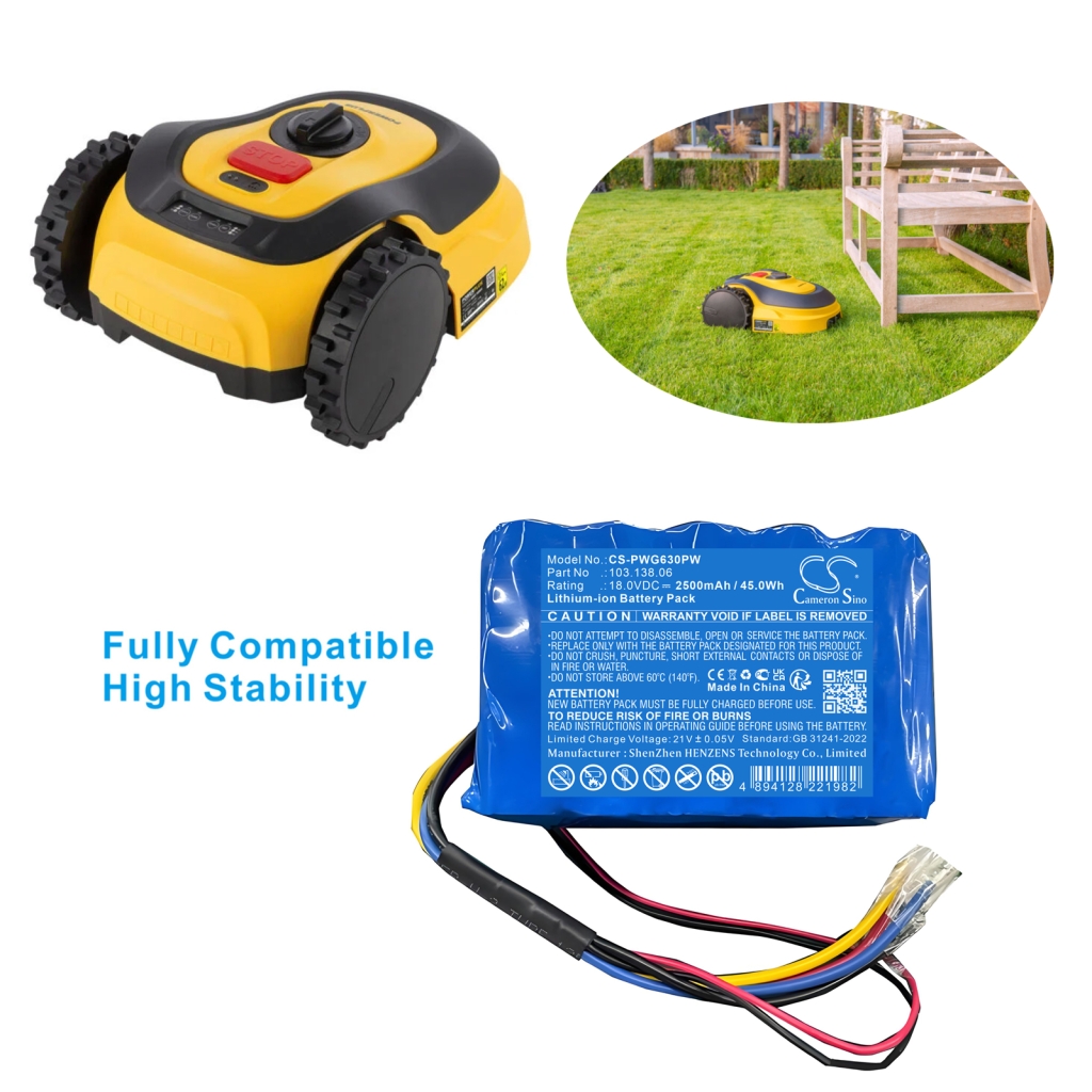 Elektrowerkzeuge Akkus Powerplus CS-PWG630PW