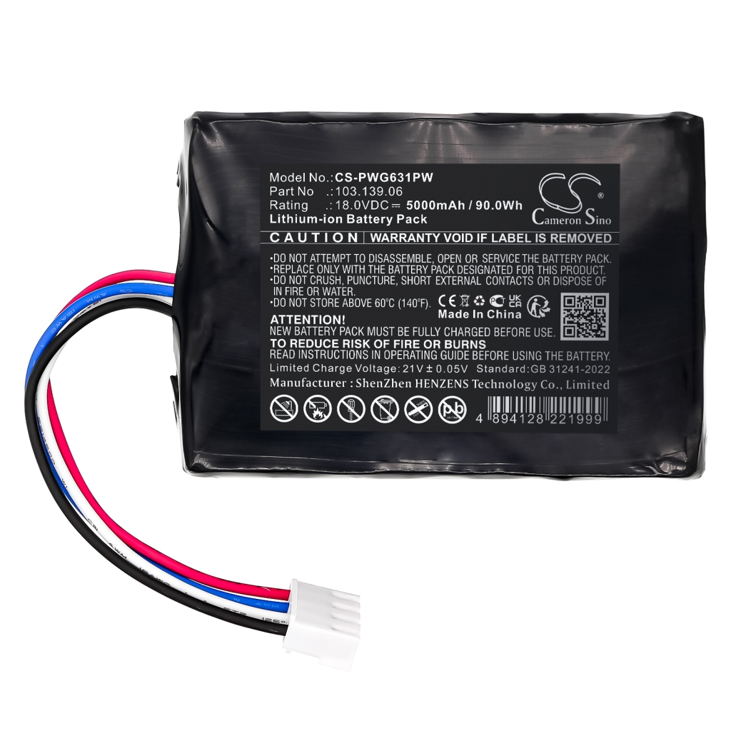 Elektrowerkzeuge Akkus Powerplus CS-PWG631PW