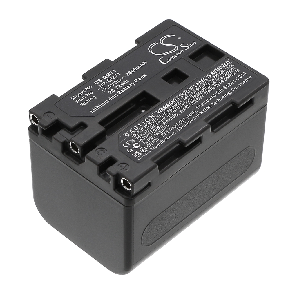 Battery Replaces NP-QM71
