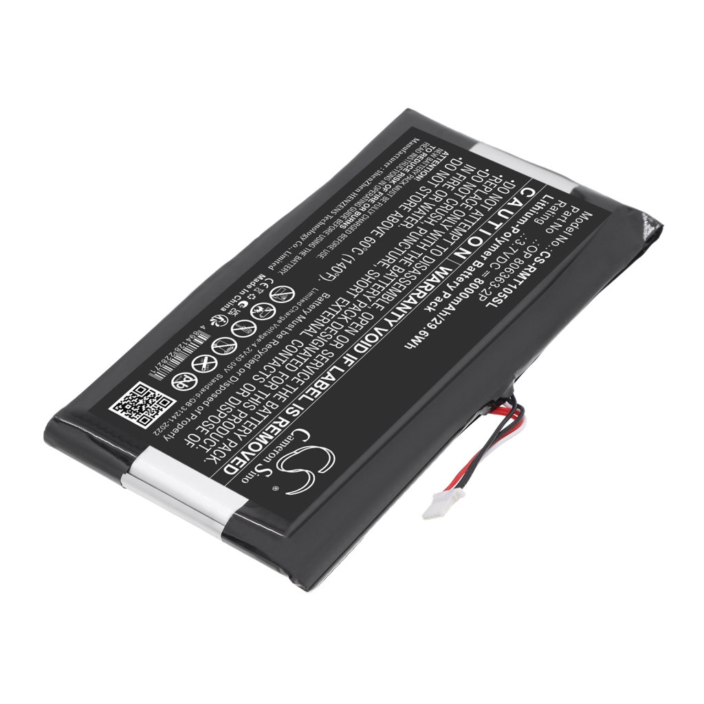 Akku kompatibel mit Rand mcnally CS-RMT105SL