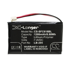 Kompatibler Ersatzakku für Safescan 131-0477,LB-205