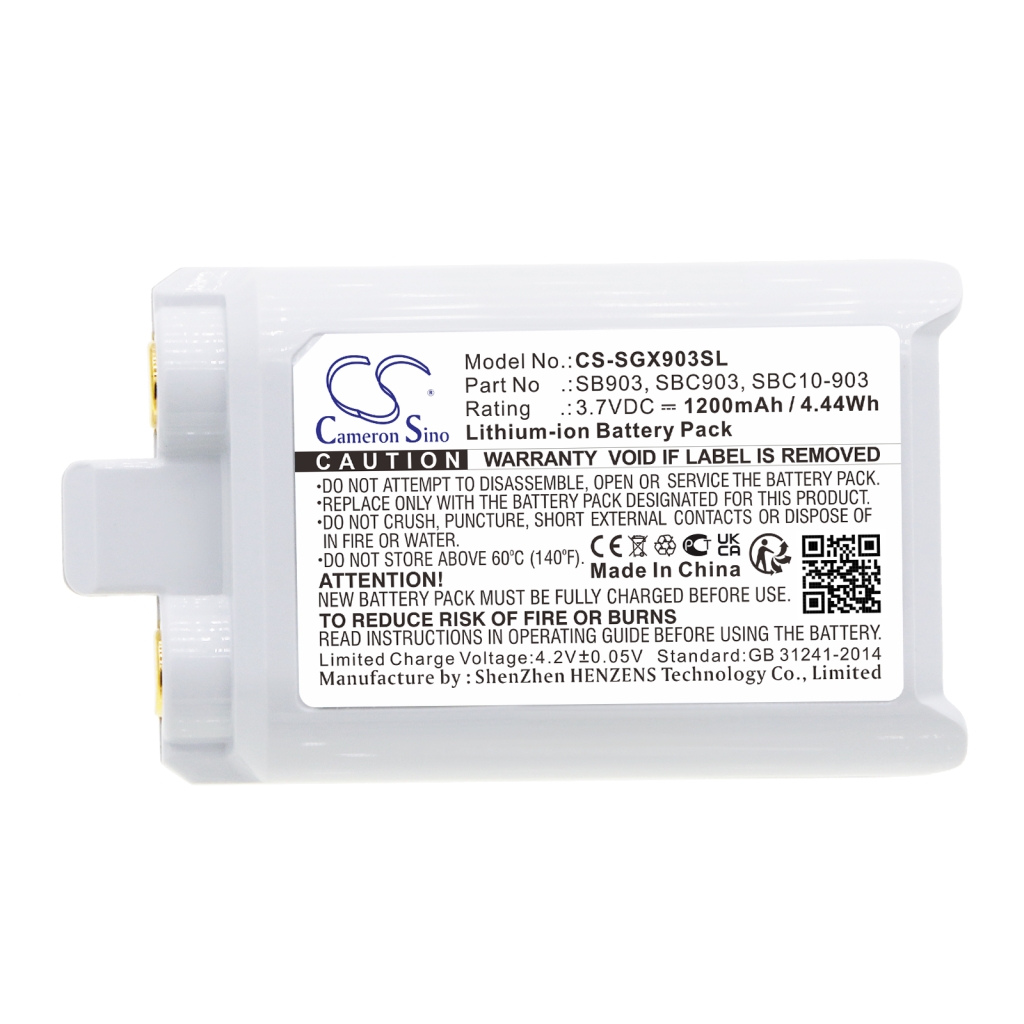 Akku Ersetzt Shure SBC10-903
