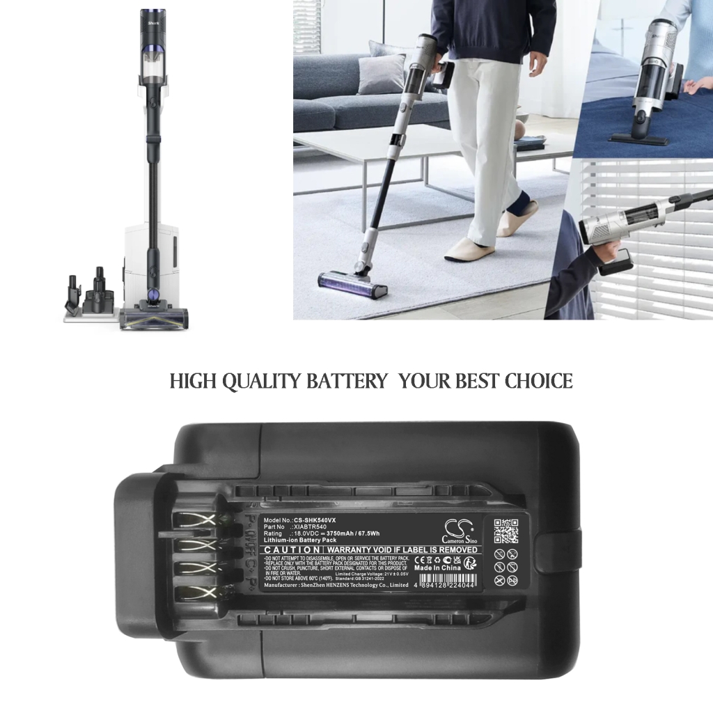 Staubsauger Akkus Shark CS-SHK540VX