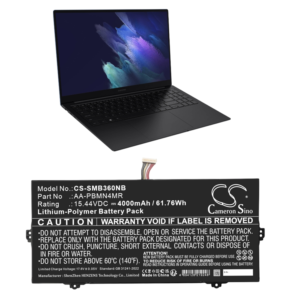 Laptop Akkus Samsung CS-SMB360NB