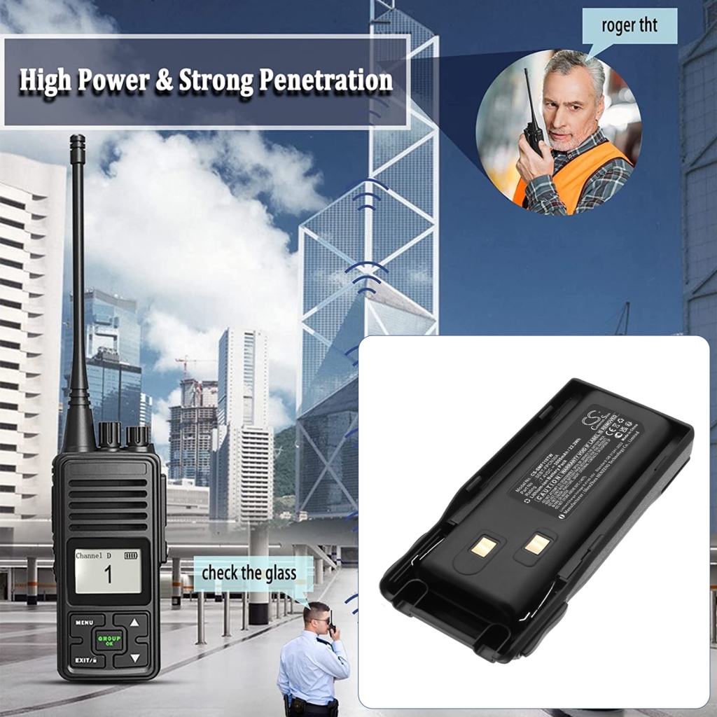 Walkie-Talkie Akkus Samcom CS-SMF110TW