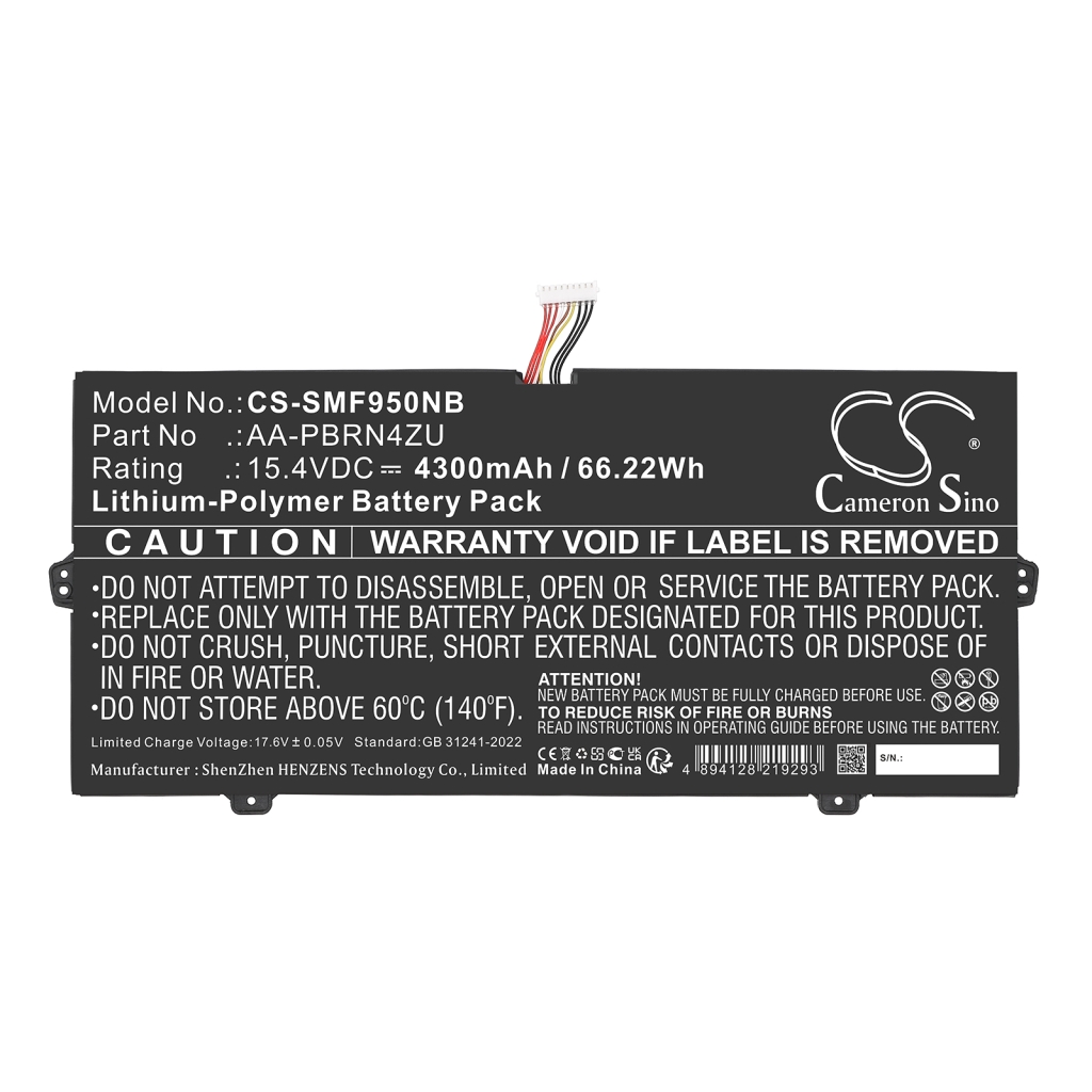 Laptop Akkus Samsung CS-SMF950NB