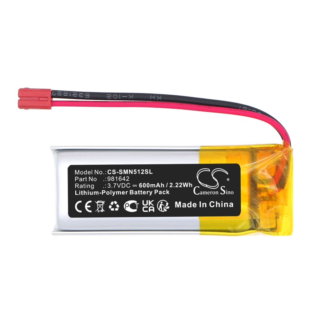 Compatible battery replacement for Somfy 981642