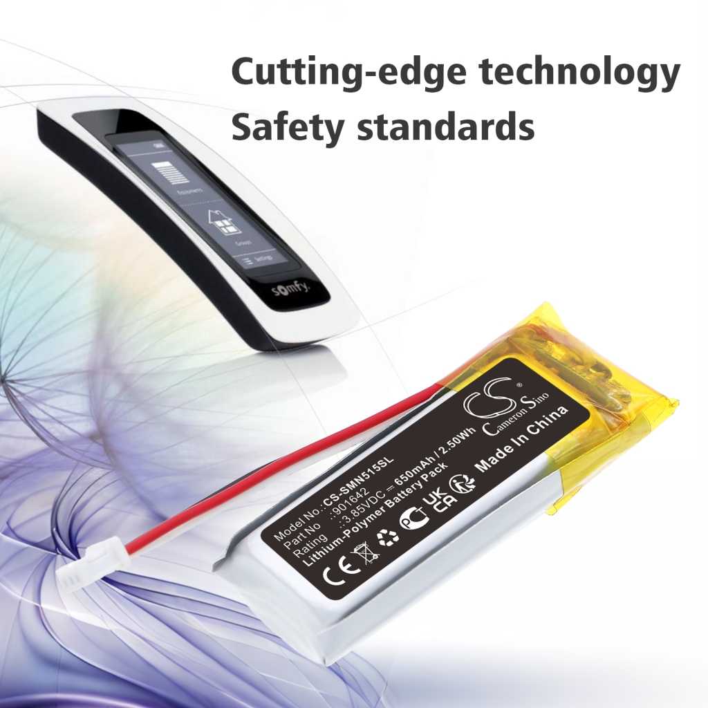 Smart Home Akkus Somfy CS-SMN515SL