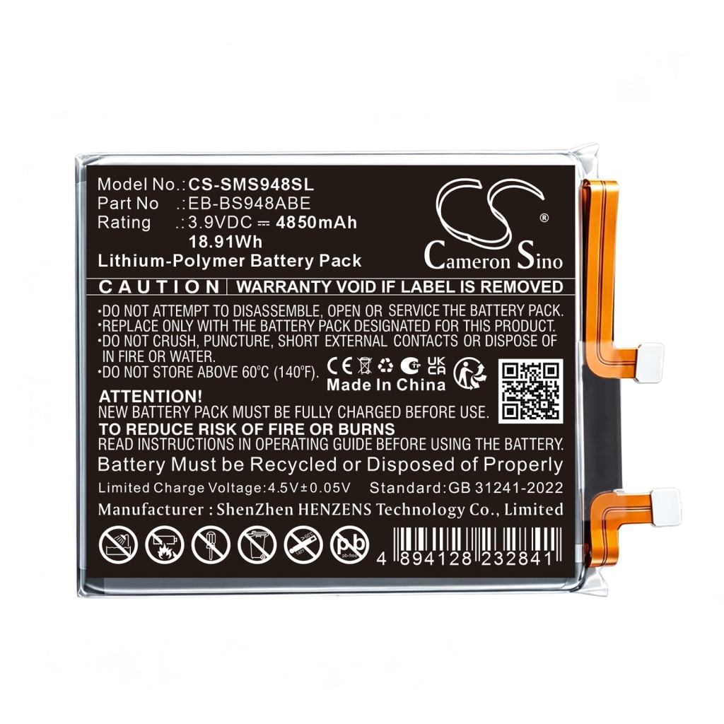 Akkus  kompatibel mit Samsung Galaxy S26 Ultra CS-SMS948SL