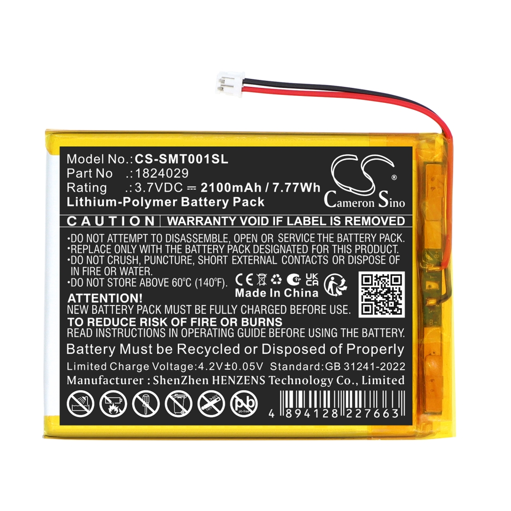 Akku kompatibel mit Somfy CS-SMT001SL