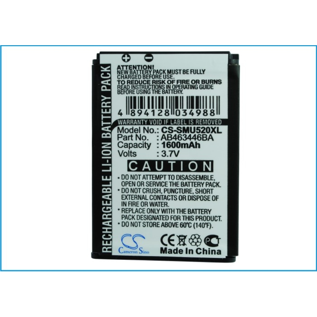 Akku kompatibel mit Samsung CS-SMU520XL