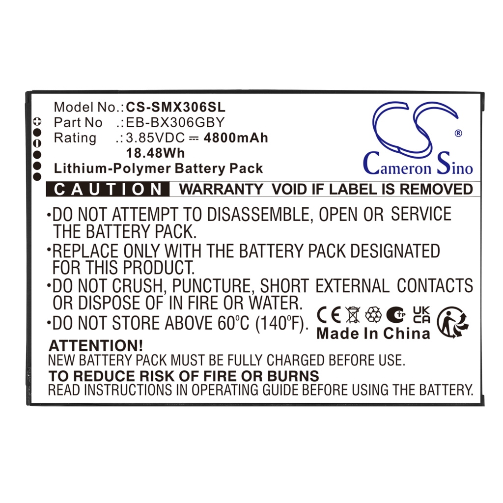 Tablet Battery Samsung CS-SMX306SL
