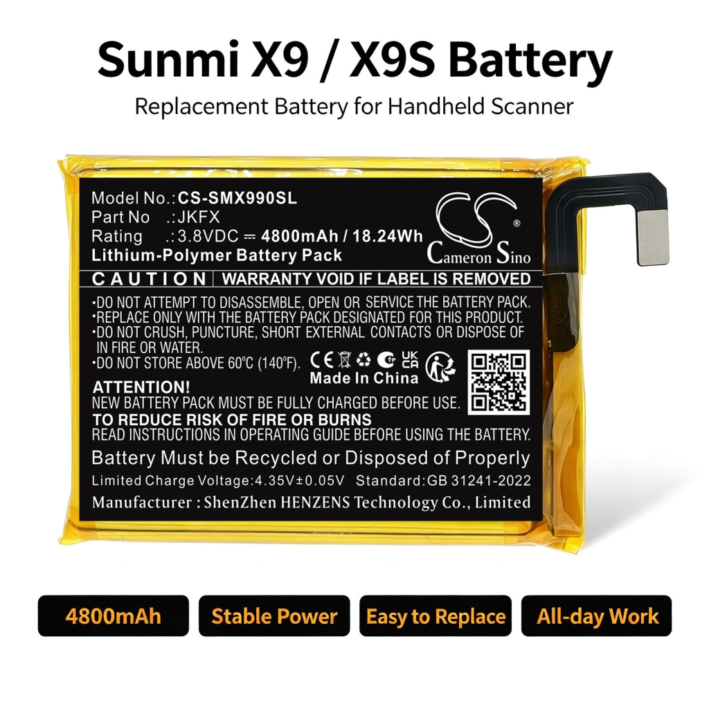 Akku für Sunmi X9s
