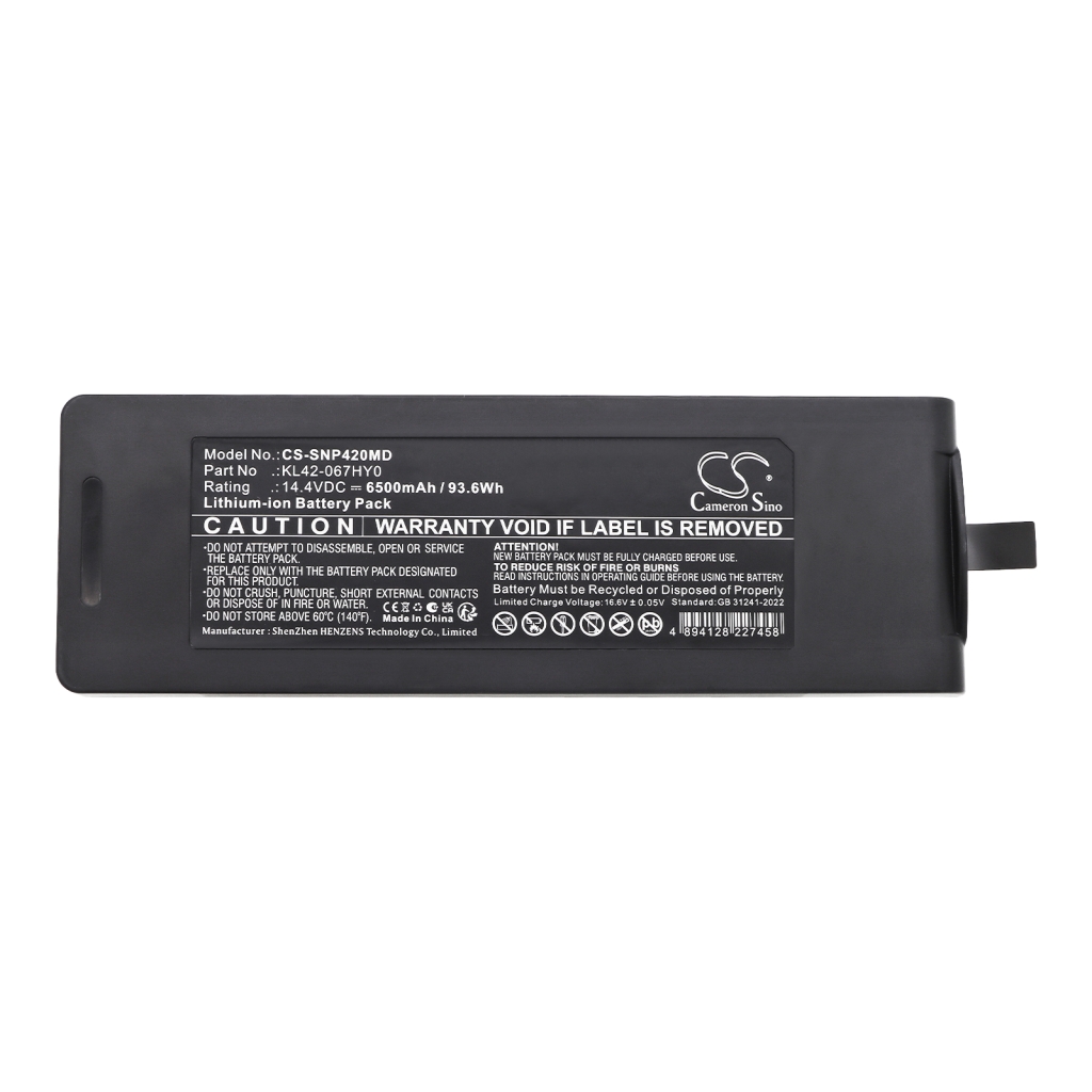 Akku kompatibel mit Sonoscape CS-SNP420MD