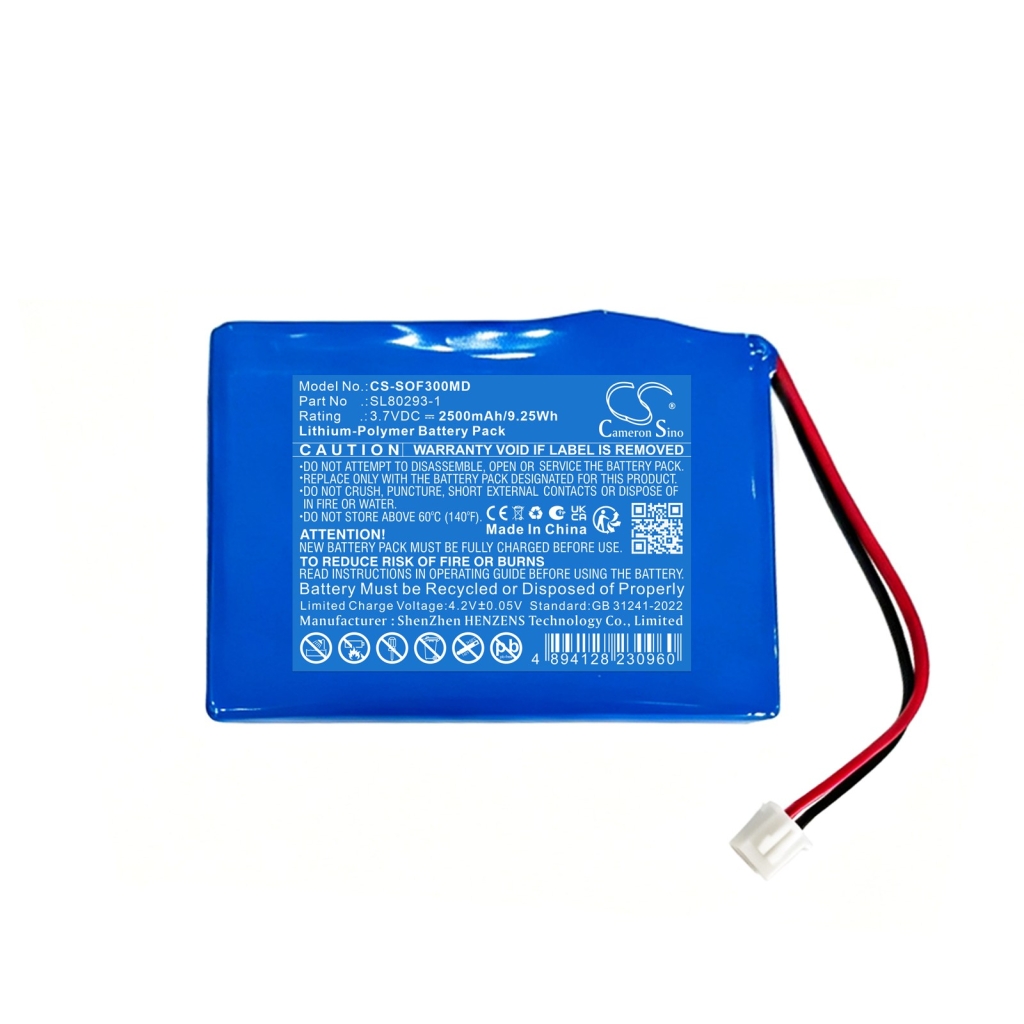Akku für Osen ECG 3000F